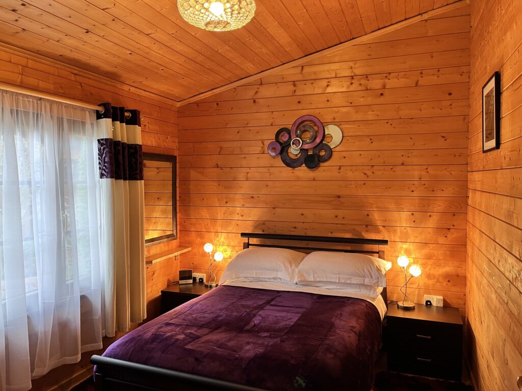 Holly Lodge Double Bedroom with Ensuite