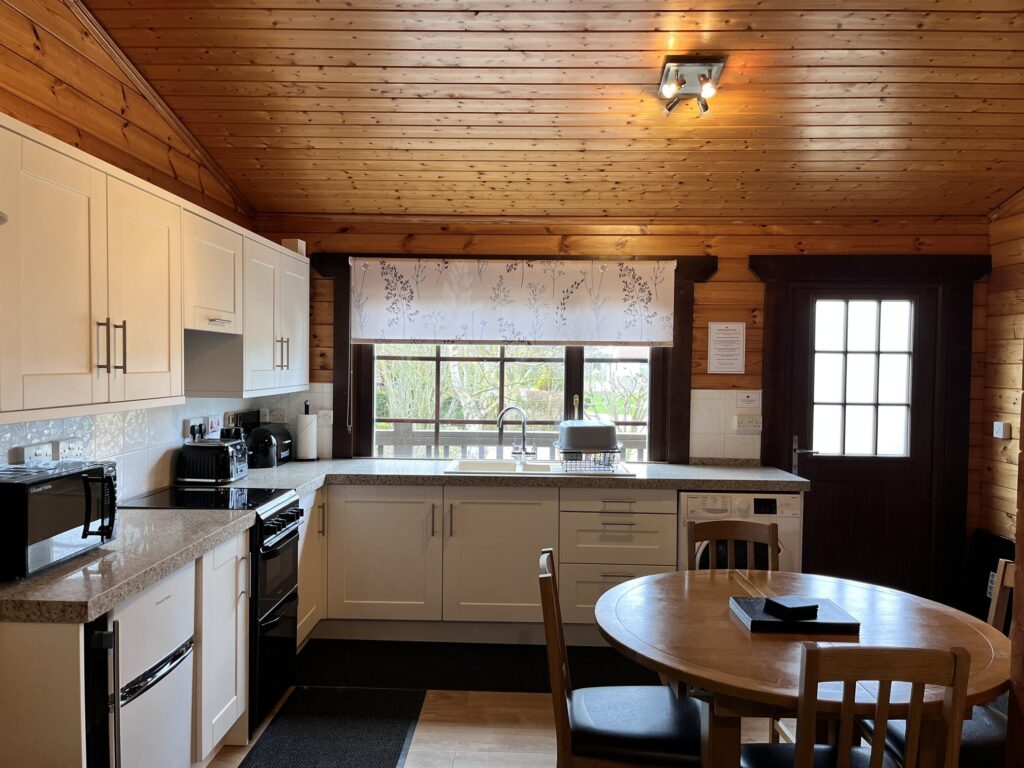 Self catering holiday log cabin in Norfolk